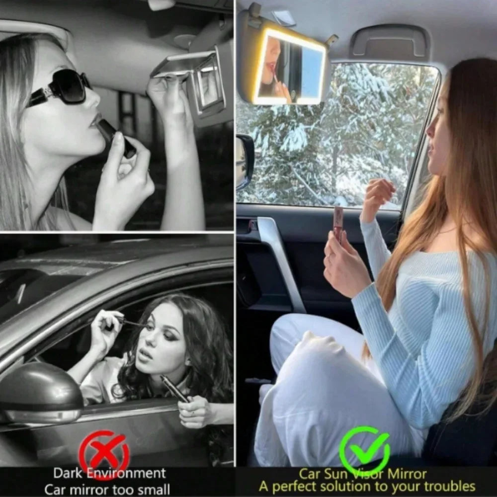 Auto Vanity Mirror HD Mirror Car