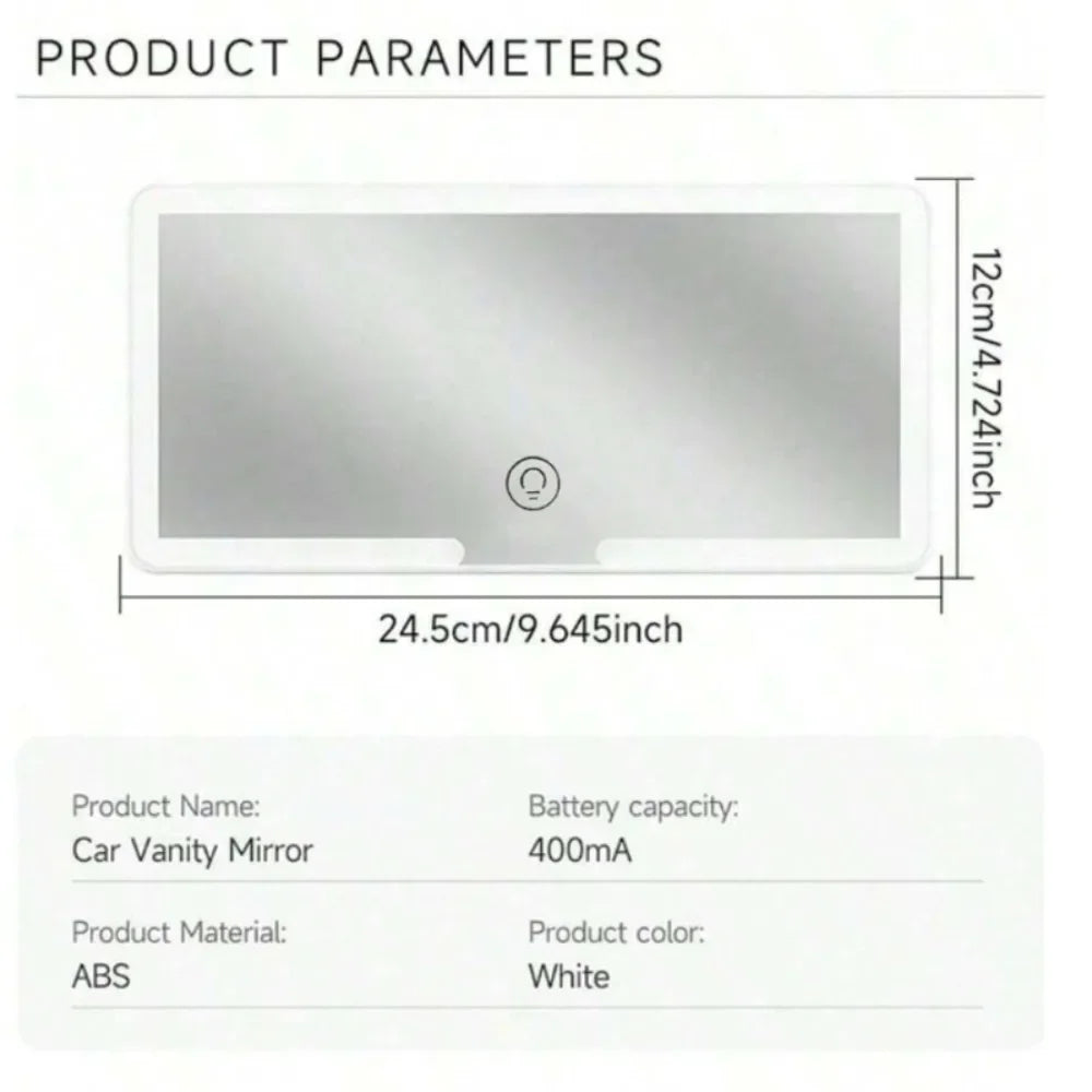 Auto Vanity Mirror HD Mirror Car