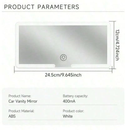 Auto Vanity Mirror HD Mirror Car